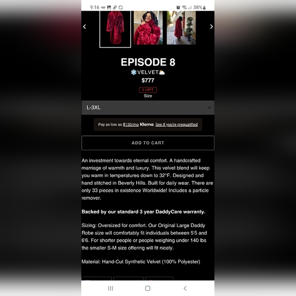 Daddy Robe - Picture 3 of 5